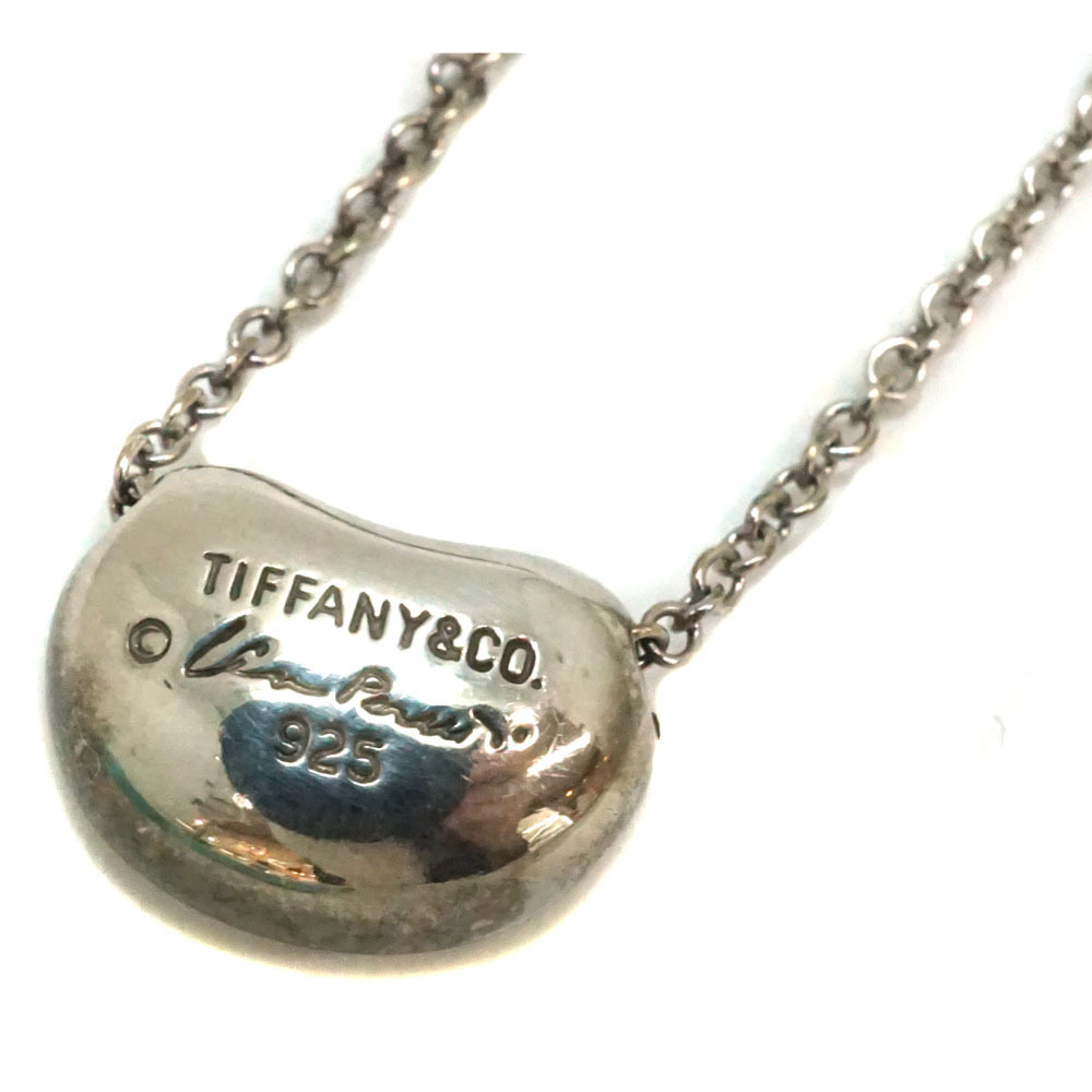 Tiffany Beans Necklace Silver